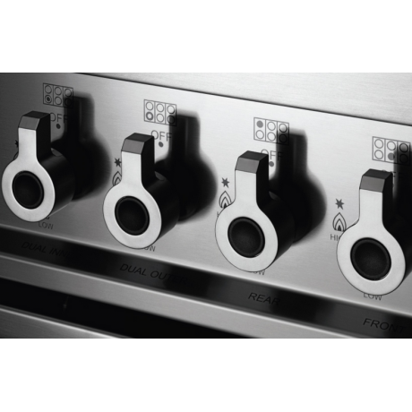 BERTAZZONI PRO9 6L 1E AR T Κουζίνα Ηλεκτρική με Εστίες Αερίου 90cm Πορτοκαλί